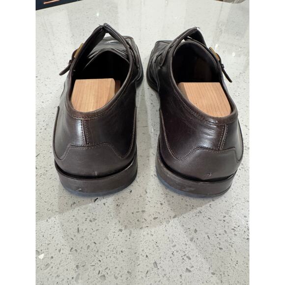 Paolo De Marco Crocodile Dark Brown Dress Shoes Single Strap Men’s Size 16 M main image 5